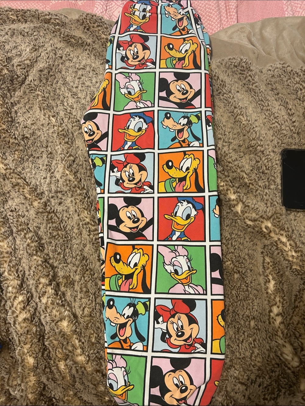 Disney Parks Walt Disney Workd  Multi-Color Character Sweatpants